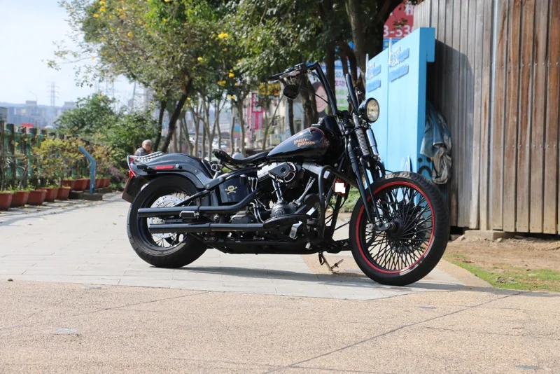 Harley-Davidson 哈雷 大彈簧 CROSS BONES．第 17 張